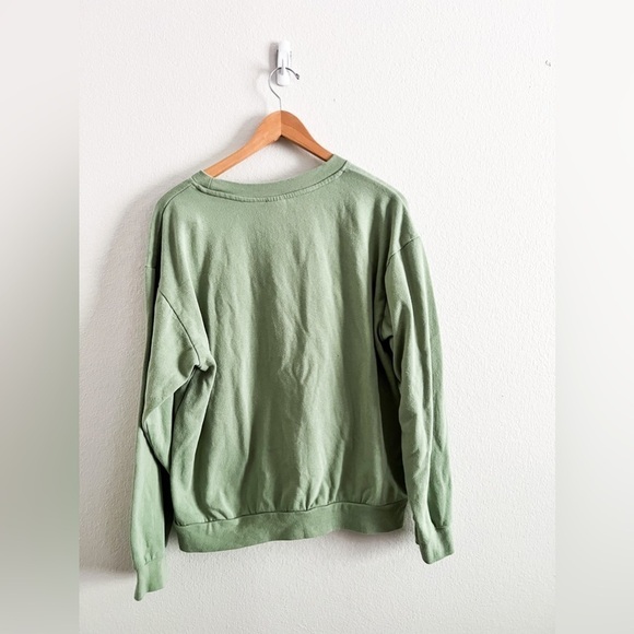 Desert Dreamer “Be Kind to Nature” Green Sweatshirt - Picture 4 of 5